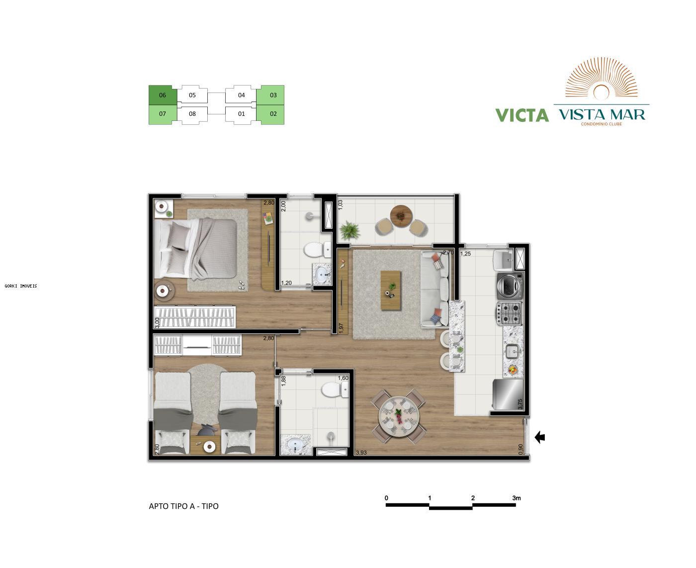 Apartamento, 2 quartos, 47 m² - Foto 21