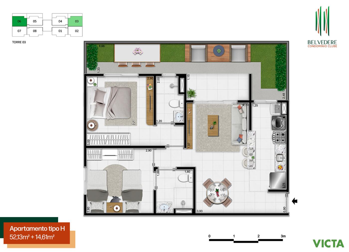 Apartamento, 2 quartos, 48 m² - Foto 31