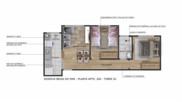 Apartamento, 2 quartos, 45 m² - Foto 17