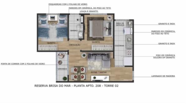 Apartamento, 2 quartos, 45 m² - Foto 18