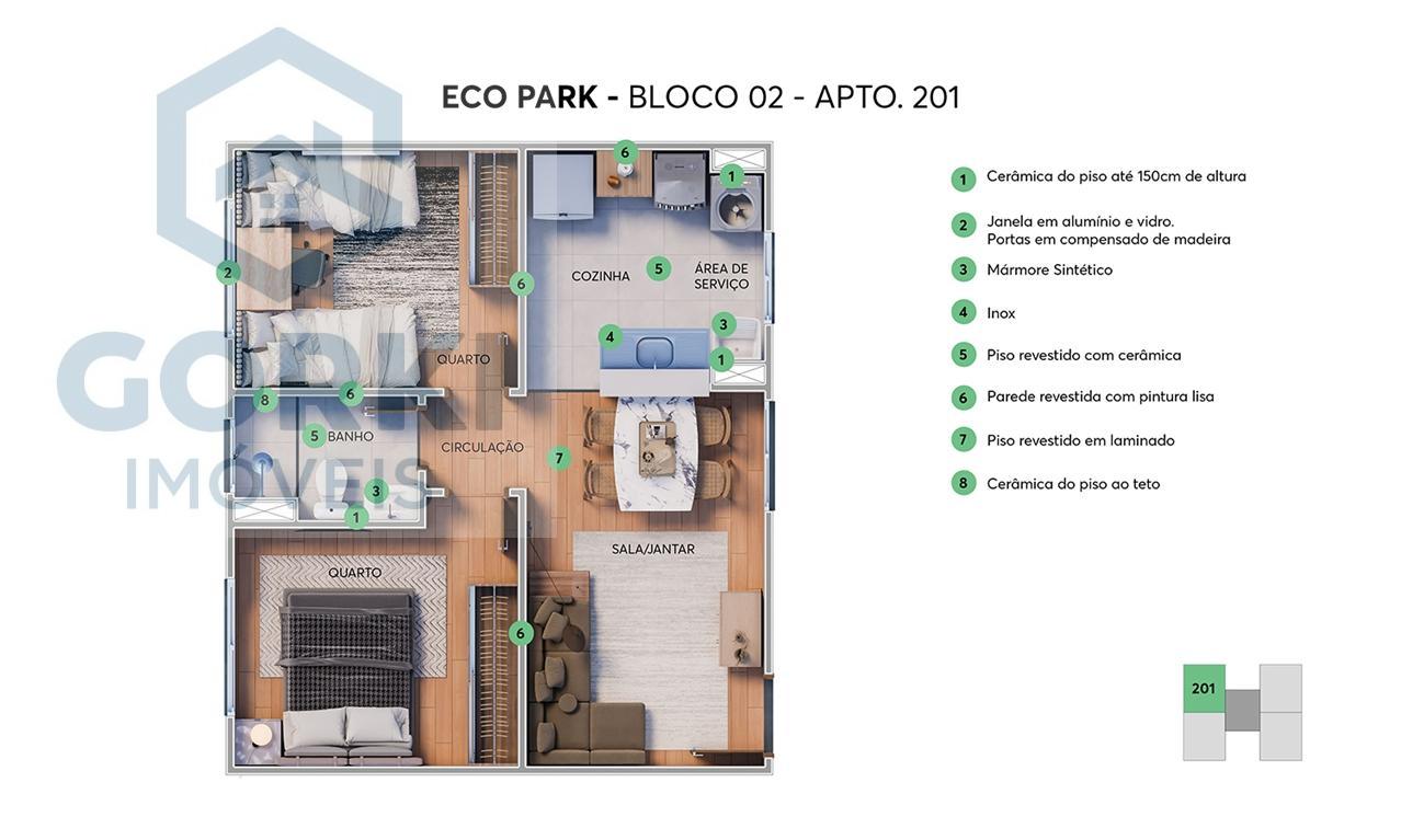 Apartamento, 2 quartos, 41 m² - Foto 14