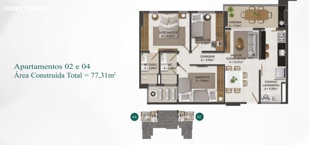 Apartamento, 3 quartos, 77 m² - Foto 27