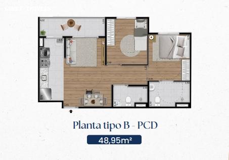 Apartamento, 2 quartos, 48 m² - Foto 22