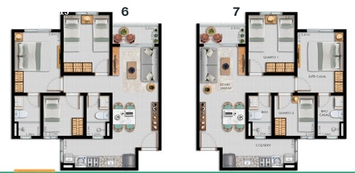 Apartamento, 3 quartos, 54 m² - Foto 20