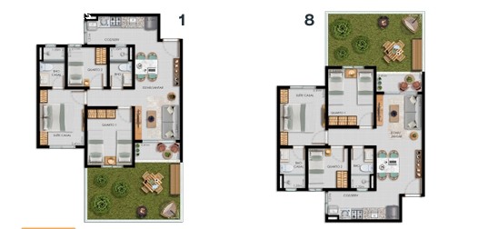 Apartamento, 3 quartos, 54 m² - Foto 25