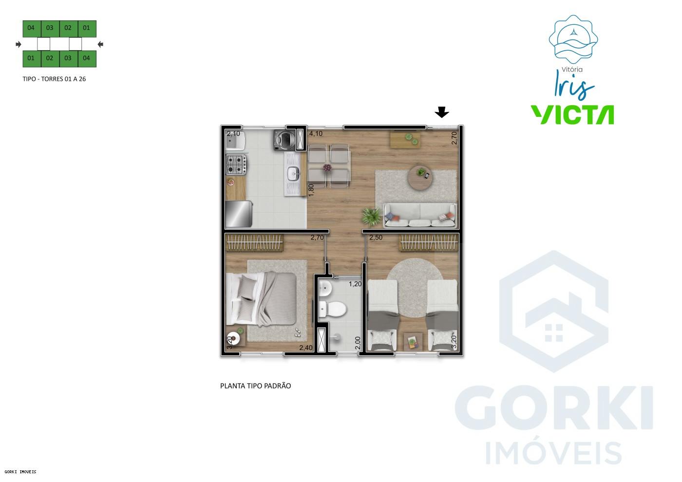 Apartamento, 2 quartos, 40 m² - Foto 24