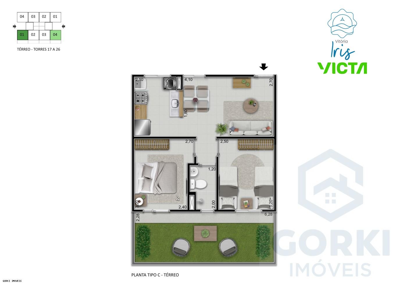 Apartamento, 2 quartos, 40 m² - Foto 29