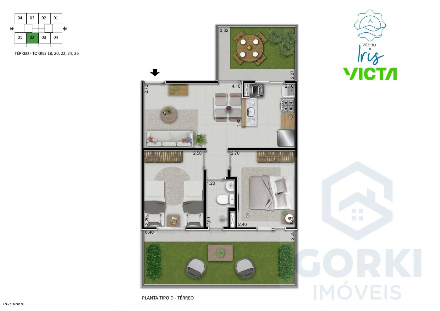 Apartamento, 2 quartos, 40 m² - Foto 30