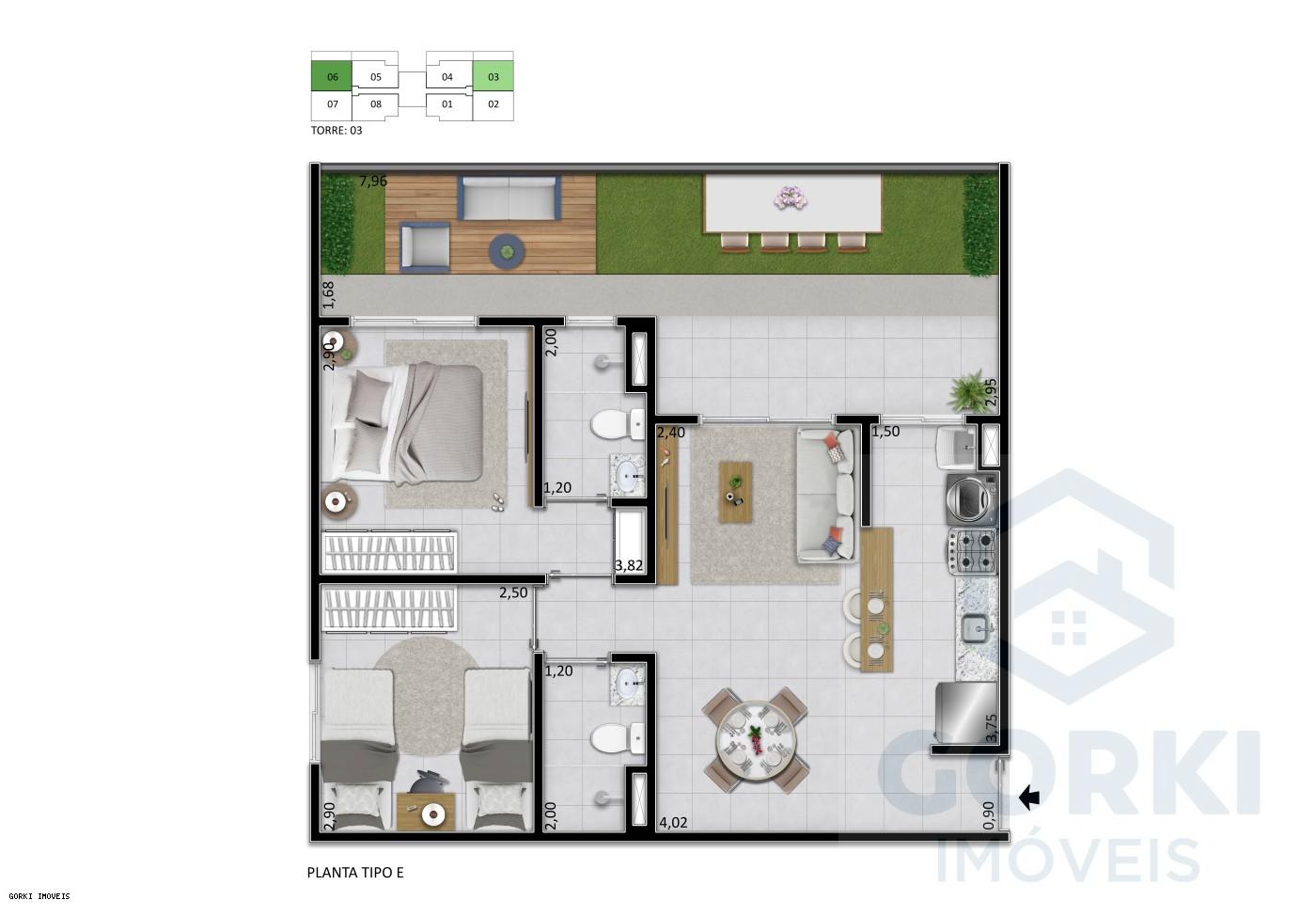 Apartamento, 2 quartos, 48 m² - Foto 30