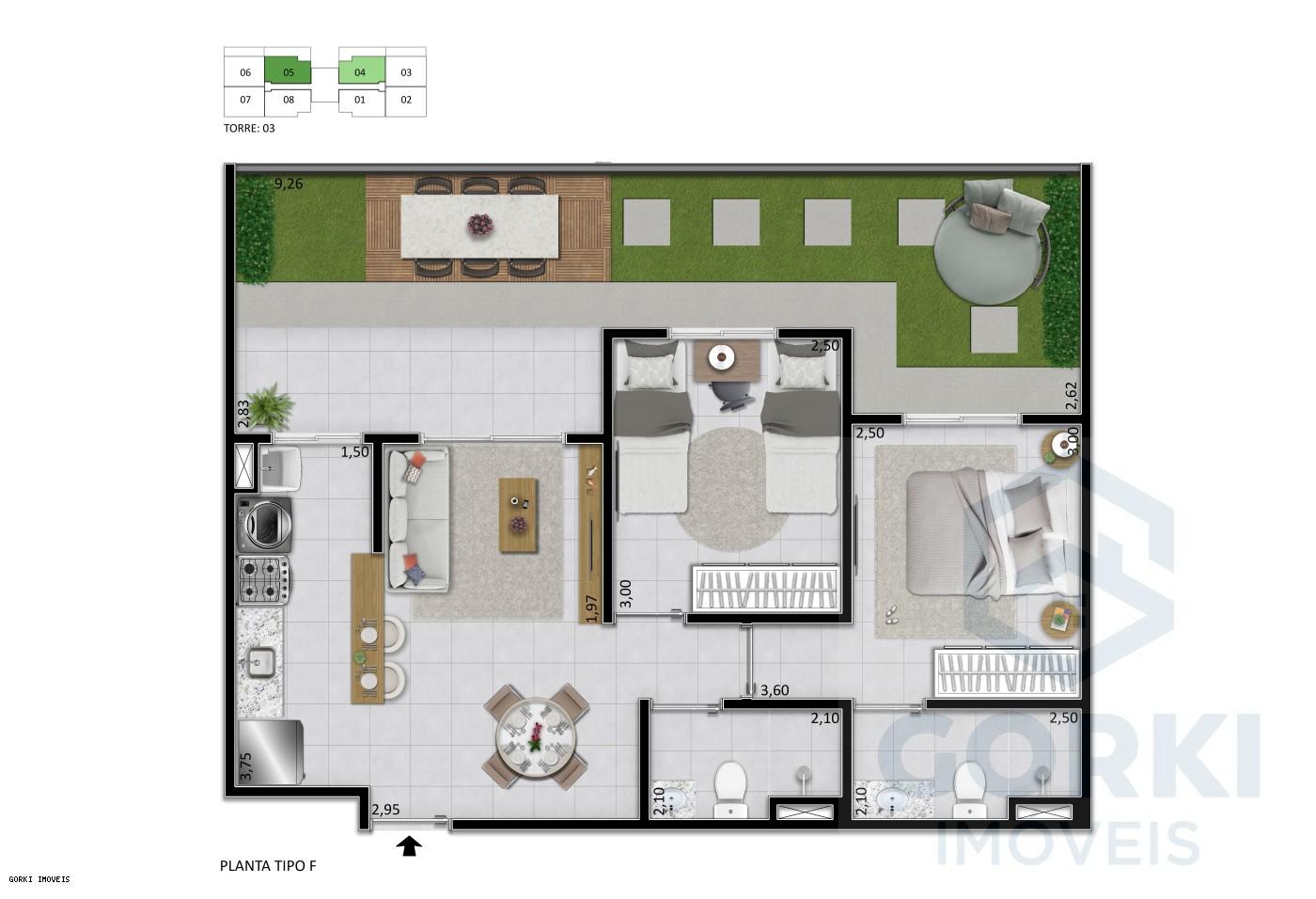 Apartamento, 2 quartos, 48 m² - Foto 31