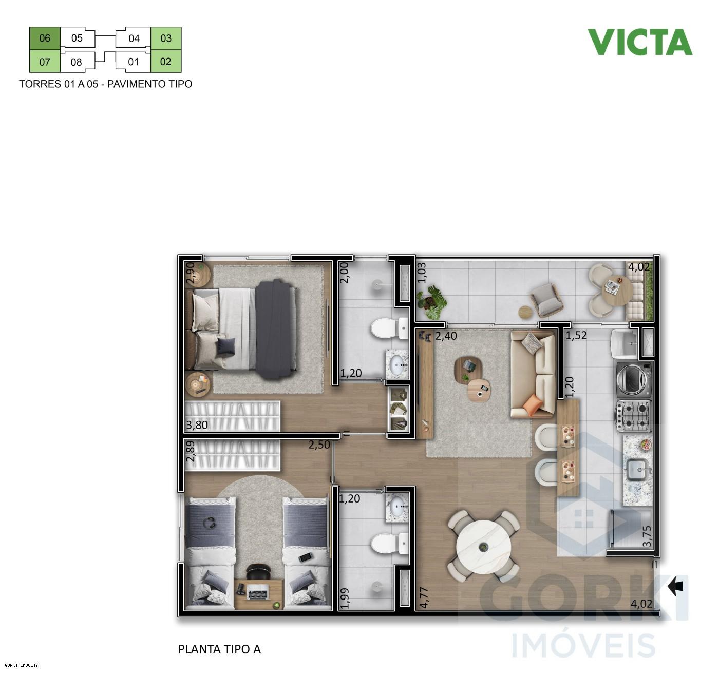 Apartamento, 2 quartos, 48 m² - Foto 31