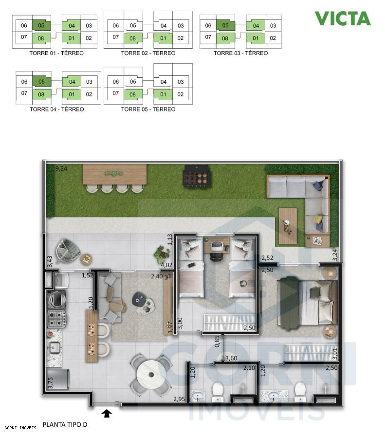 Apartamento, 2 quartos, 48 m² - Foto 35