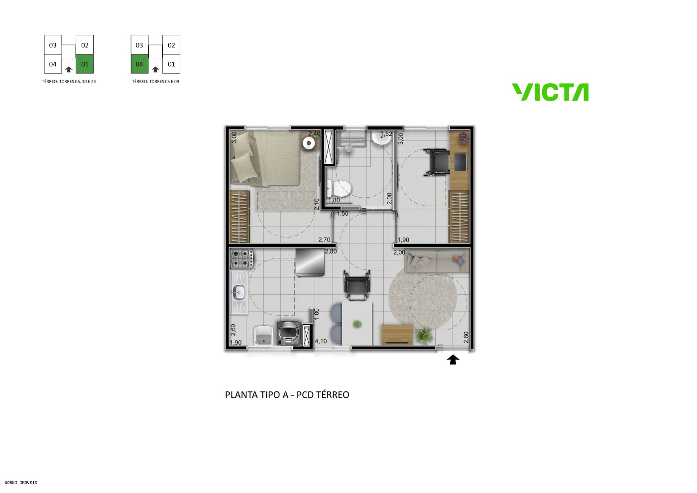 Apartamento, 2 quartos, 38 m² - Foto 20