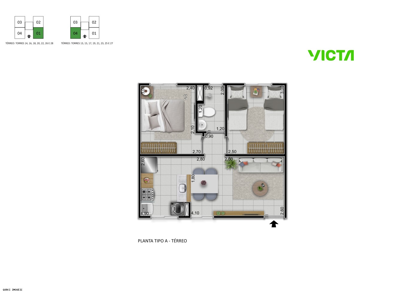 Apartamento, 2 quartos, 38 m² - Foto 21