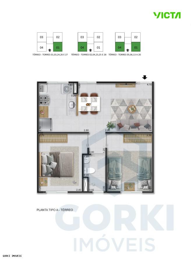 Apartamento, 2 quartos, 40 m² - Foto 17