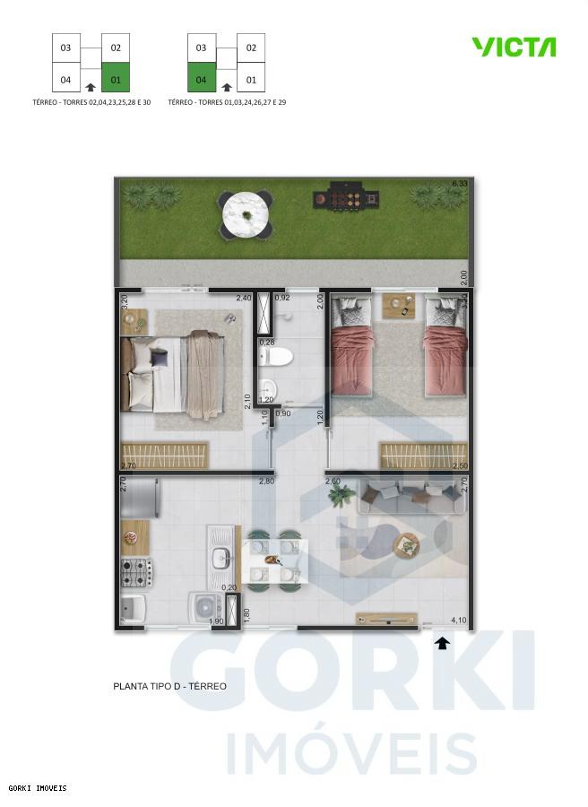 Apartamento, 2 quartos, 40 m² - Foto 20