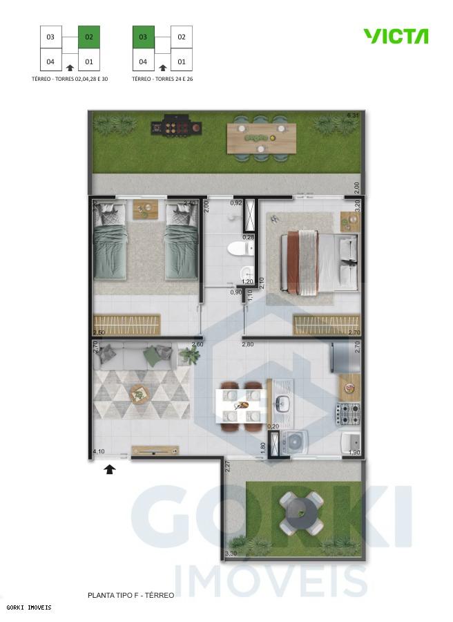 Apartamento, 2 quartos, 40 m² - Foto 21