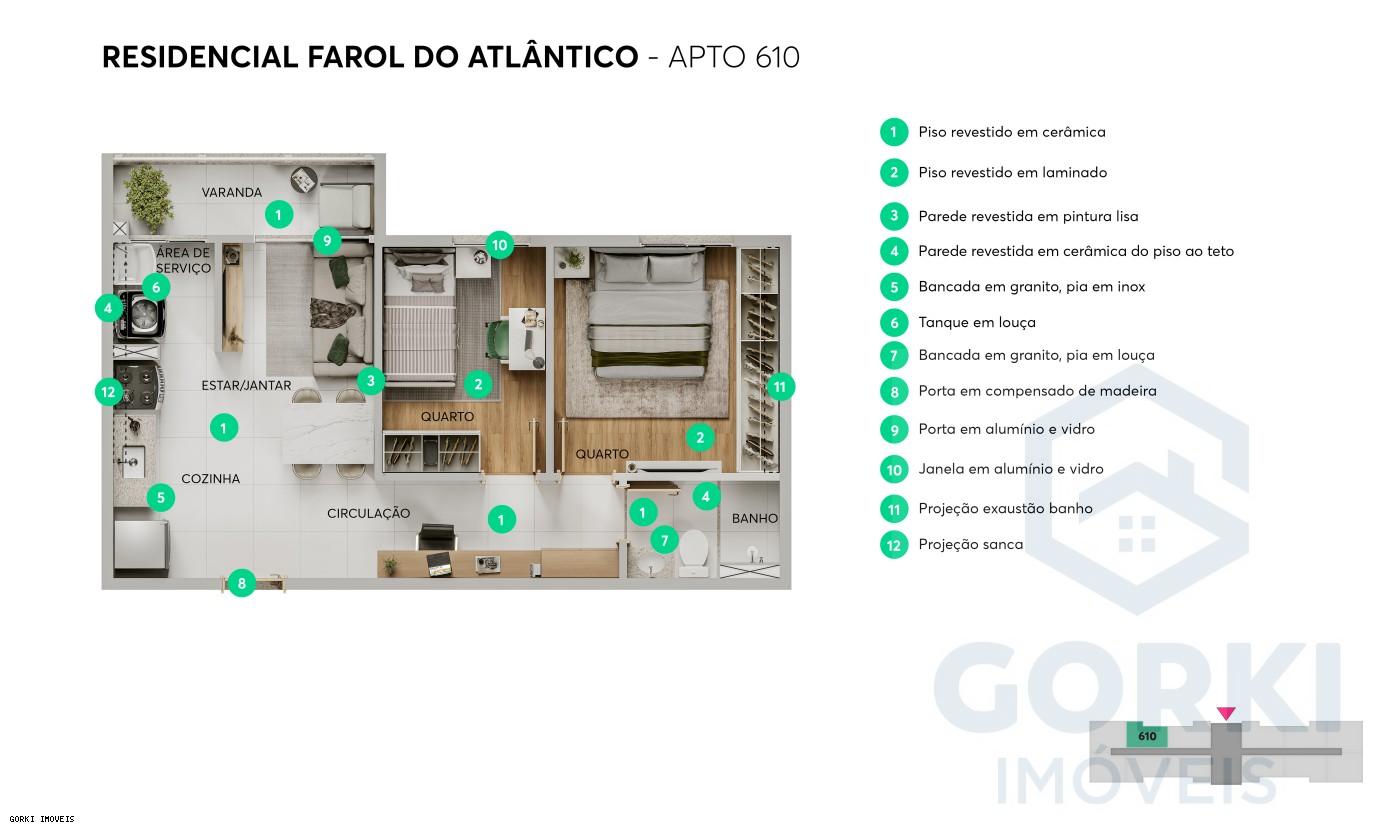 Apartamento, 2 quartos, 43 m² - Foto 17