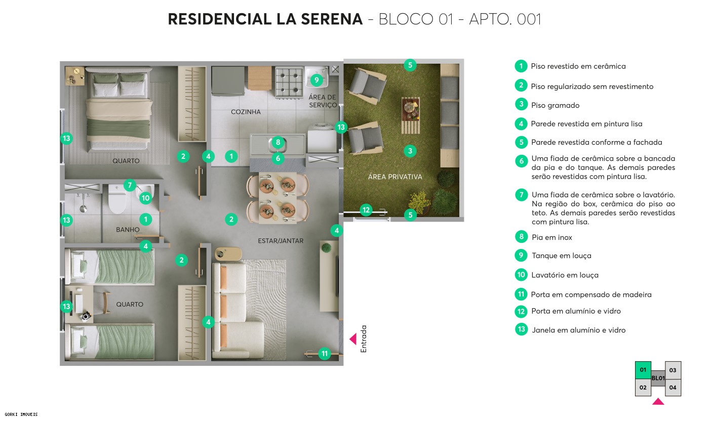 Apartamento, 2 quartos, 38 m² - Foto 13