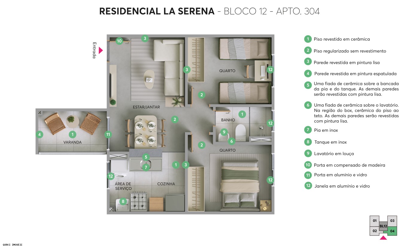 Apartamento, 2 quartos, 38 m² - Foto 17