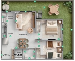 Apartamento, 2 quartos, 38 m² - Foto 18