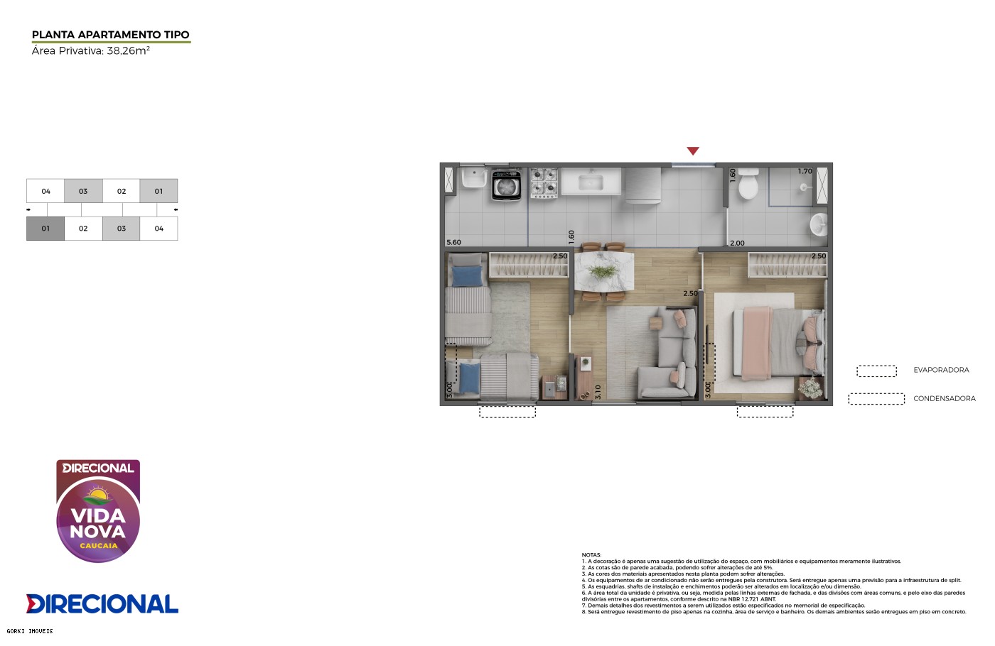 Apartamento, 2 quartos, 38 m² - Foto 20