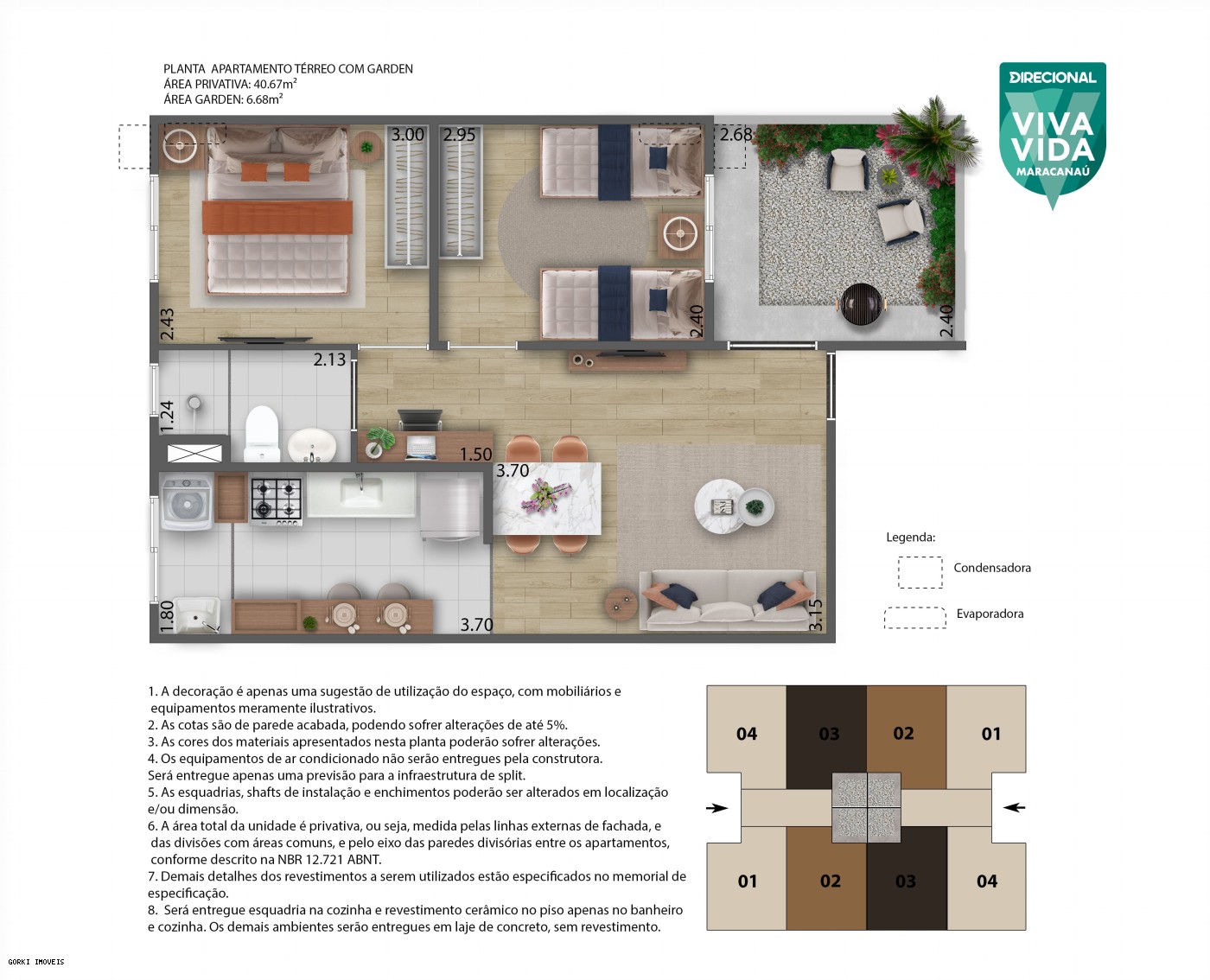 Apartamento, 2 quartos, 40 m² - Foto 20
